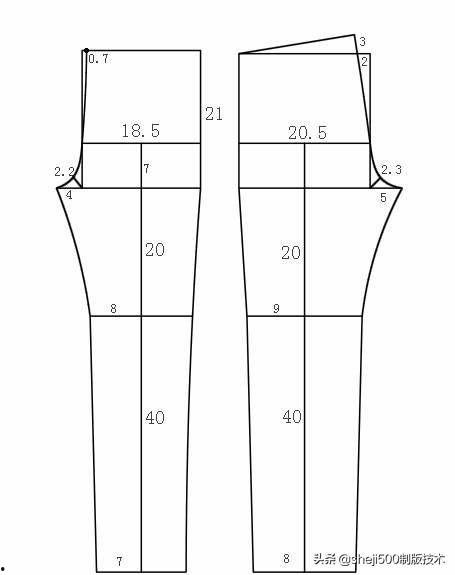成人棉衣棉裤的裁剪视频